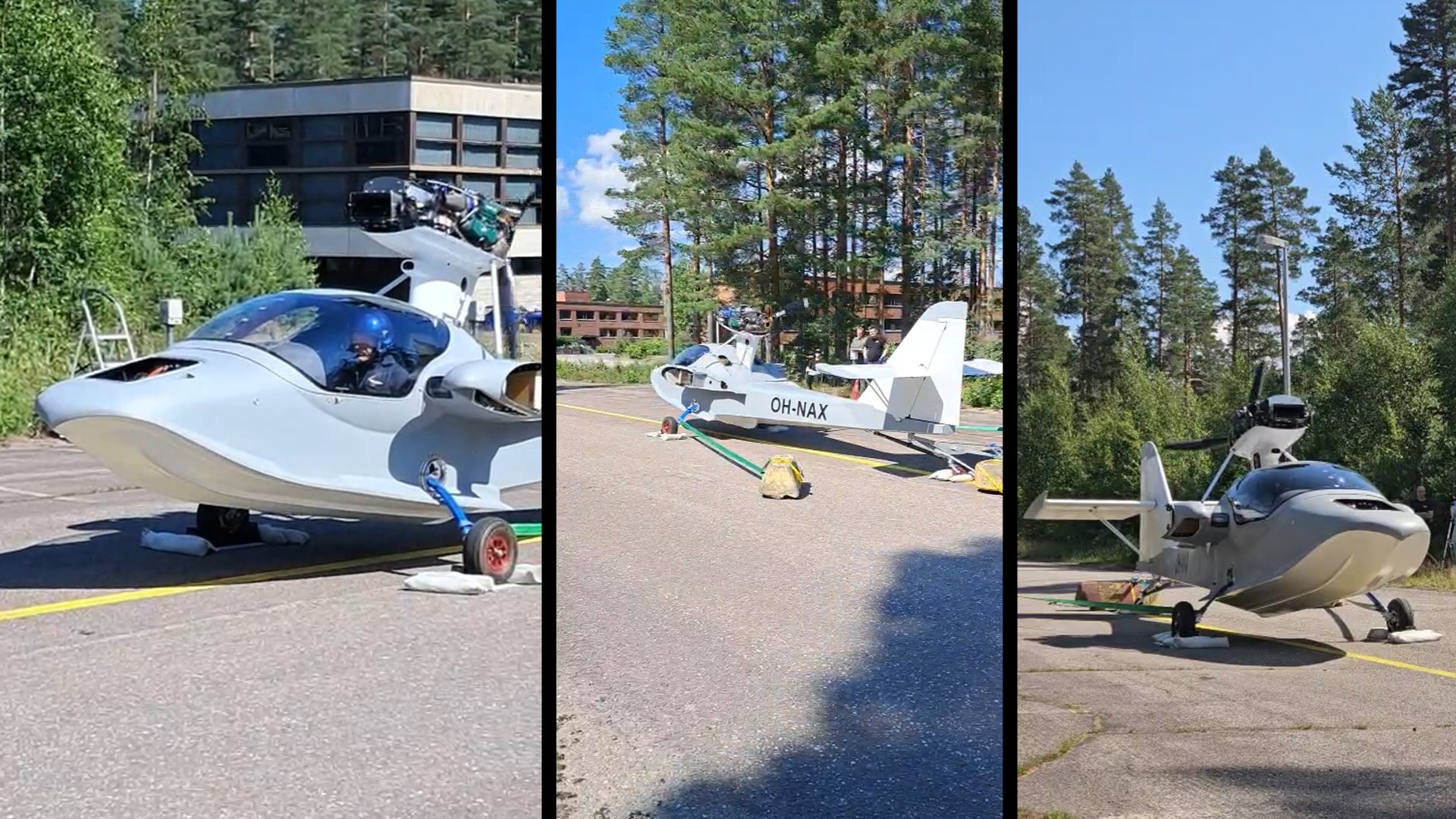 Engine sensor being checked